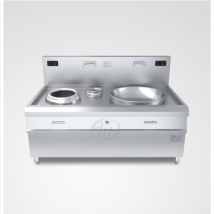 电磁大锅小炒组合灶