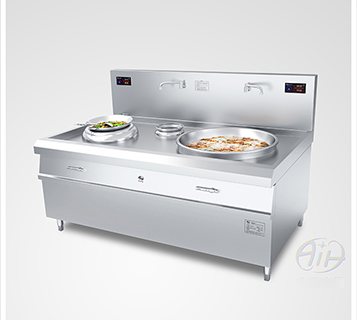 电磁大锅小炒组合灶 电磁大锅小炒组合灶