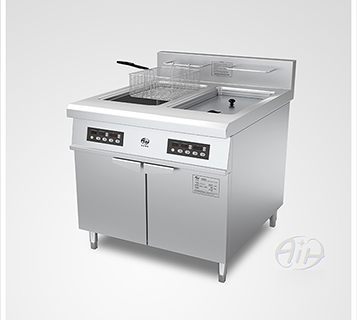 电磁双缸油炸炉